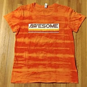 Reverse Tie Dye Awesome shirt